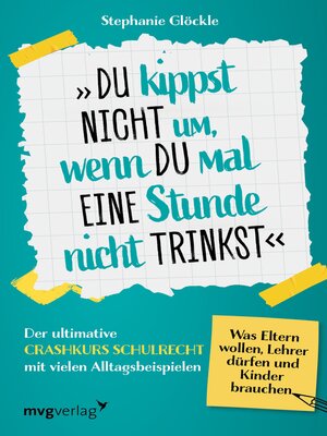 cover image of Du kippst nicht um, wenn du mal eine Stunde nicht trinkst